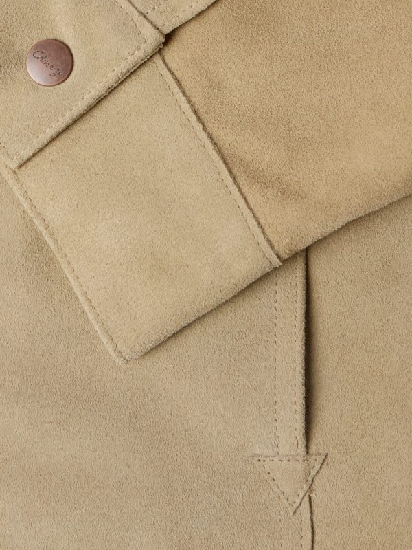 Suede Trucker Jacket - E1 Suede Trucker Jacket - E1