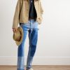 Suede Trucker Jacket - OU Suede Trucker Jacket - OU
