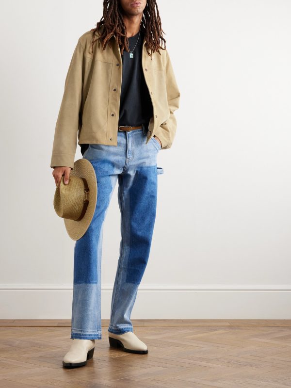 Suede Trucker Jacket - OU Suede Trucker Jacket - OU