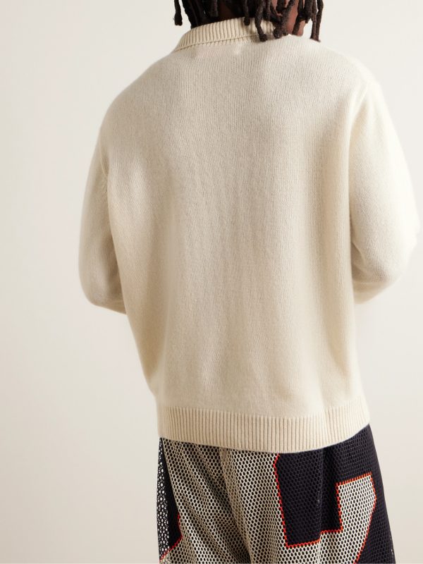 Cashmere Half-Zip Sweater - BK Cashmere Half-Zip Sweater - BK