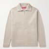 Cashmere Zip-Up Sweater