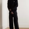 Anagram Logo-Embroidered Wool Sweater - OU Anagram Logo-Embroidered Wool Sweater - OU