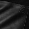 Leather-Trimmed Wool and Cashmere-Blend Jacket - E1 Leather-Trimmed Wool and Cashmere-Blend Jacket - E1