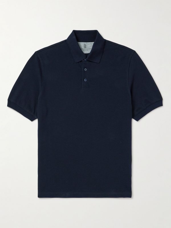 Cotton-Piqué Polo Shirt Cotton-Piqué Polo Shirt