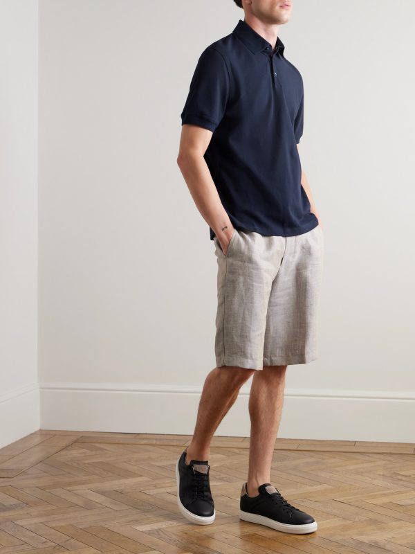 Cotton-Piqué Polo Shirt - OU Cotton-Piqué Polo Shirt - OU