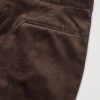 Straight-Leg Pleated Satin-Trimmed Cotton-Velvet Tuxedo Trousers - CU