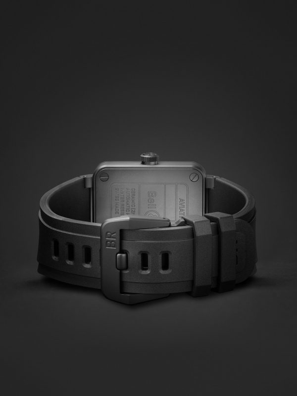 BR 03 Gyrocompass Limited Edition Automatic 41mm Ceramic and Rubber Watch, Ref. No. BR03A-CPS-CE/SRB - E2 BR 03 Gyrocompass Limited Edition Automatic 41mm Ceramic and Rubber Watch, Ref. No. BR03A-CPS-CE/SRB - E2