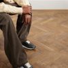 Marathon Leather-Trimmed Nylon Sneakers - OU