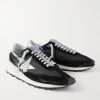 Marathon Leather and Suede-Trimmed Nylon Sneakers - FR
