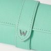Cross-Grain Vegan Leather Watch and Jewellery Roll - CU