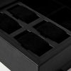 Porter Cross-Grain Vegan Leather Watch and Jewellery Box - CU
