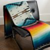 Saltillo Sunset Virgin Wool and Cotton-Blend Jacquard Blanket - OU