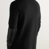 Matterhorn Shell-Trimmed Wool Half-Zip Ski Mid-Layer - BK