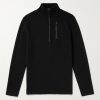 Matterhorn Shell-Trimmed Wool Half-Zip Ski Mid-Layer