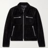 Cropped Suede Jacket Cropped Suede Jacket