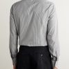 Striped Cotton-Poplin Shirt - BK Striped Cotton-Poplin Shirt - BK