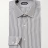 Striped Cotton-Poplin Shirt Striped Cotton-Poplin Shirt