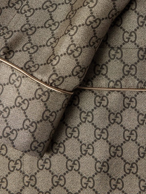 Monogrammed Silk Blazer - E1 Monogrammed Silk Blazer - E1