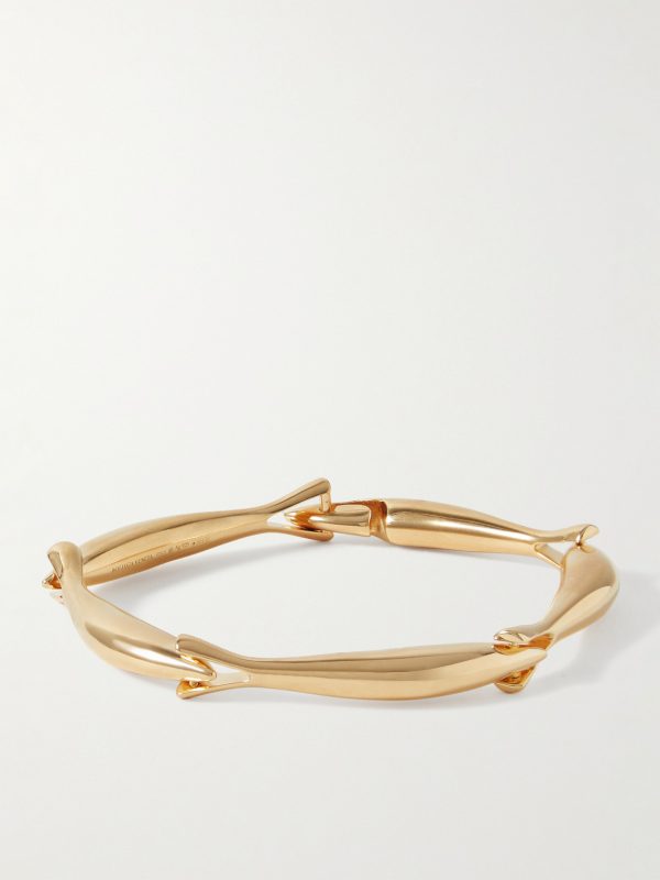 Sardine Gold-Plated Bracelet - BK Sardine Gold-Plated Bracelet - BK