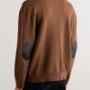 Intrecciato Leather-Trimmed Cashmere-Blend Cardigan - BK Intrecciato Leather-Trimmed Cashmere-Blend Cardigan - BK
