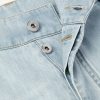 Straight-Leg Belted Denim Shorts - E1