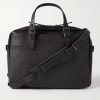 Folder Vegetable-Tanned Textured-Leather Messenger Bag Folder Vegetable-Tanned Textured-Leather Messenger Bag