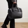 Folder Vegetable-Tanned Textured-Leather Messenger Bag - OU Folder Vegetable-Tanned Textured-Leather Messenger Bag - OU