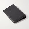Tiny Cassandre Logo-Appliquéd Full-Grain Leather Bifold Wallet - BK Tiny Cassandre Logo-Appliquéd Full-Grain Leather Bifold Wallet - BK