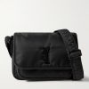 Niki Small Leather-Trimmed Shell Messenger Bag Niki Small Leather-Trimmed Shell Messenger Bag