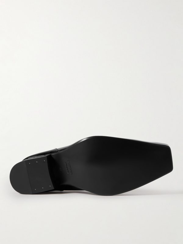 Romeo Collapsible-Heel Patent-Leather Loafers - E1 Romeo Collapsible-Heel Patent-Leather Loafers - E1