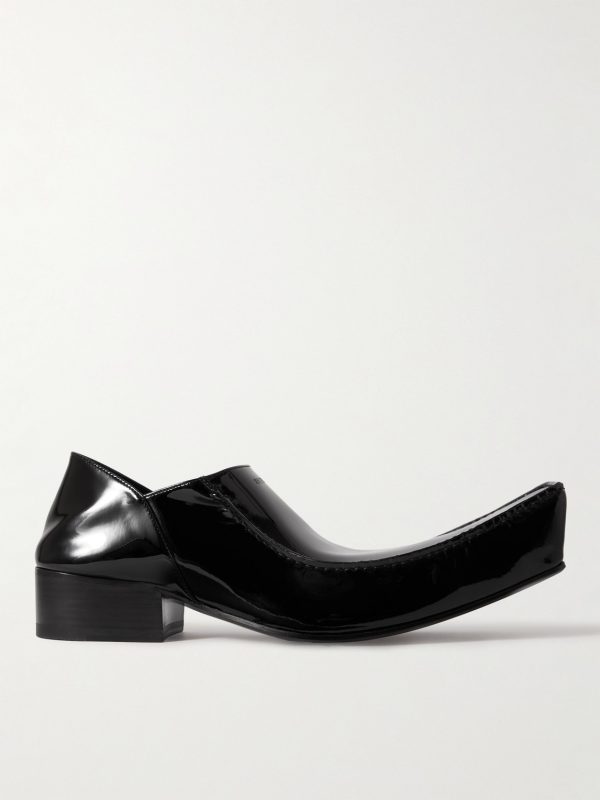 Romeo Collapsible-Heel Patent-Leather Loafers Romeo Collapsible-Heel Patent-Leather Loafers