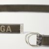 3.5cm Logo-Jacquard Canvas Belt - CU