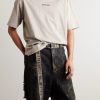 3.5cm Logo-Jacquard Canvas Belt - FR