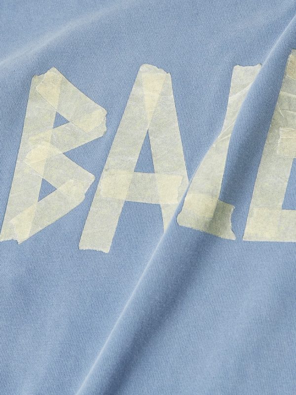 Oversized Distressed Logo-Print Cotton-Jersey T-Shirt - CU