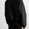 Oversized Cotton-Shell Harrington Jacket - BK