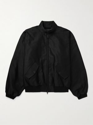 Oversized Cotton-Shell Harrington Jacket Oversized Cotton-Shell Harrington Jacket