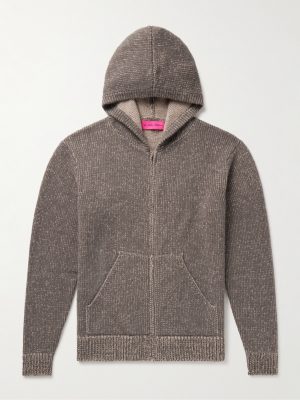 Ribbed Cashmere Zip-Up Hoodie Ribbed Cashmere Zip-Up Hoodie