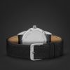 Club Campus Hand-Wound 38mm Stainless Steel and Leather Watch, Ref. No. 729 - E2 Club Campus Hand-Wound 38mm Stainless Steel and Leather Watch, Ref. No. 729 - E2