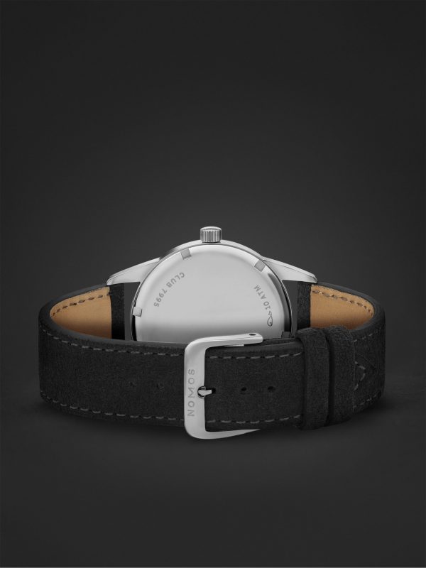 Club Campus Hand-Wound 38mm Stainless Steel and Leather Watch, Ref. No. 729 - E2 Club Campus Hand-Wound 38mm Stainless Steel and Leather Watch, Ref. No. 729 - E2