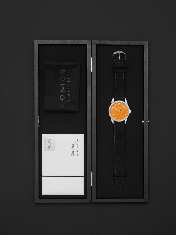 Club Campus Hand-Wound 38mm Stainless Steel and Leather Watch, Ref. No. 729 - E4 Club Campus Hand-Wound 38mm Stainless Steel and Leather Watch, Ref. No. 729 - E4