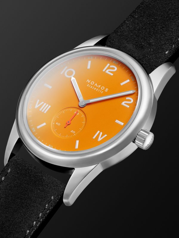 Club Campus Hand-Wound 38mm Stainless Steel and Leather Watch, Ref. No. 729 - FR Club Campus Hand-Wound 38mm Stainless Steel and Leather Watch, Ref. No. 729 - FR