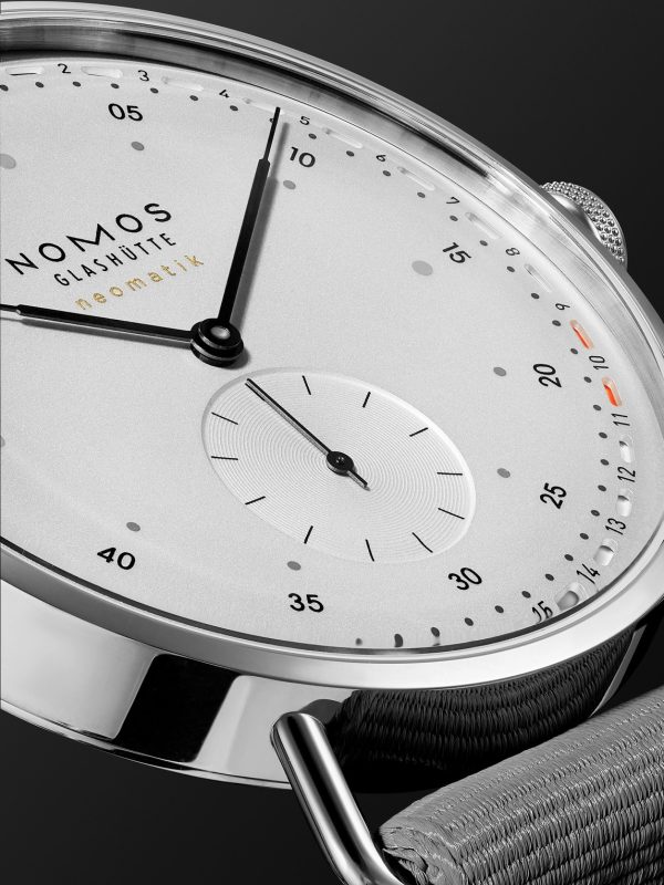Metro Neomatik 41 Automatic 40.5mm Stainless Steel and Webbing Watch, Ref. No. 1165 - CU