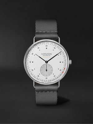 Metro Neomatik 41 Automatic 40.5mm Stainless Steel and Webbing Watch, Ref. No. 1165