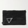 Cassette Intrecciato Leather Messenger Bag Cassette Intrecciato Leather Messenger Bag