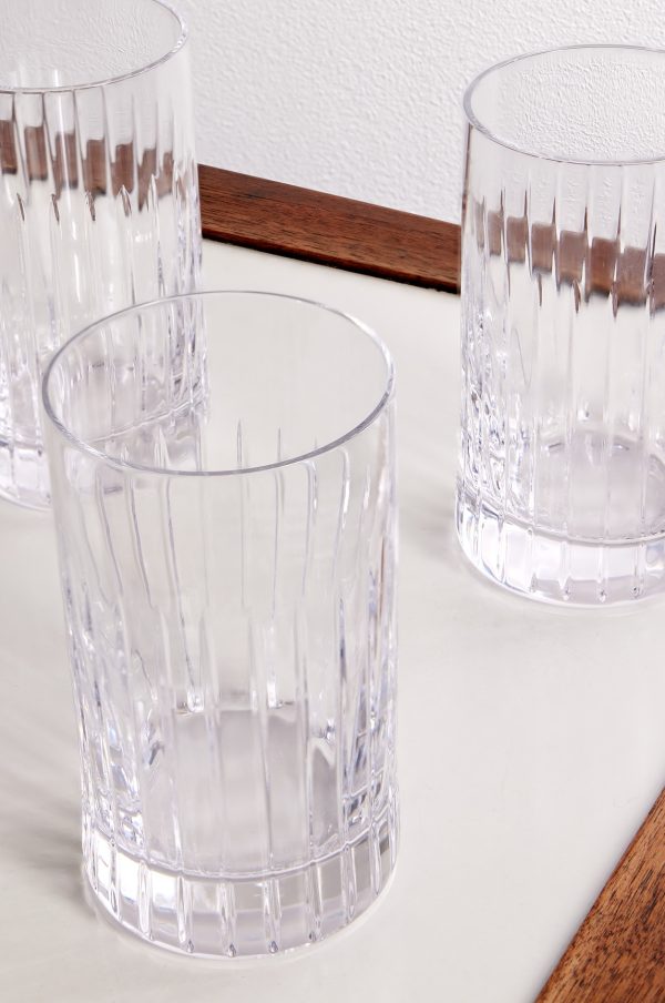 Roebling Set of Four Highball Glasses - CU Roebling Set of Four Highball Glasses - CU