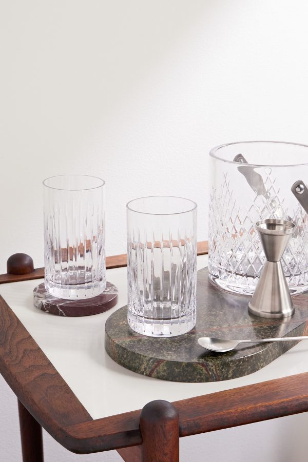 Roebling Set of Four Highball Glasses - OU Roebling Set of Four Highball Glasses - OU