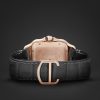 Santos Automatic 39.8mm 18-Karat Rose Gold Interchangeable Alligator and Leather Watch, Ref. No. WGSA0011 - E1 Santos Automatic 39.8mm 18-Karat Rose Gold Interchangeable Alligator and Leather Watch, Ref. No. WGSA0011 - E1