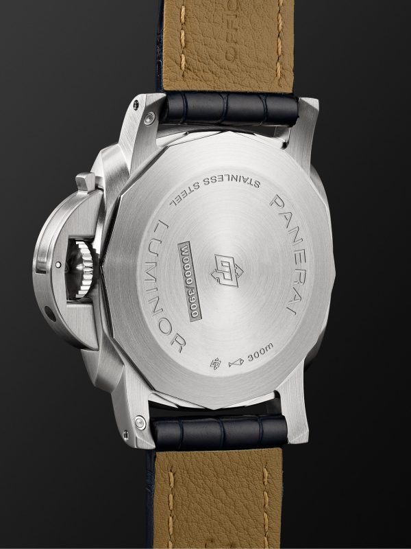 Luminor Marina Automatic 44mm Stainless Steel and Alligator Watch, Ref. No. PAM01313 - BK Luminor Marina Automatic 44mm Stainless Steel and Alligator Watch, Ref. No. PAM01313 - BK