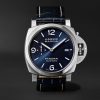 Luminor Marina Automatic 44mm Stainless Steel and Alligator Watch, Ref. No. PAM01313 Luminor Marina Automatic 44mm Stainless Steel and Alligator Watch, Ref. No. PAM01313