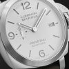 Luminor Marina Automatic 44mm Stainless Steel and Leather Watch, Ref. No. PAM01314 - CU